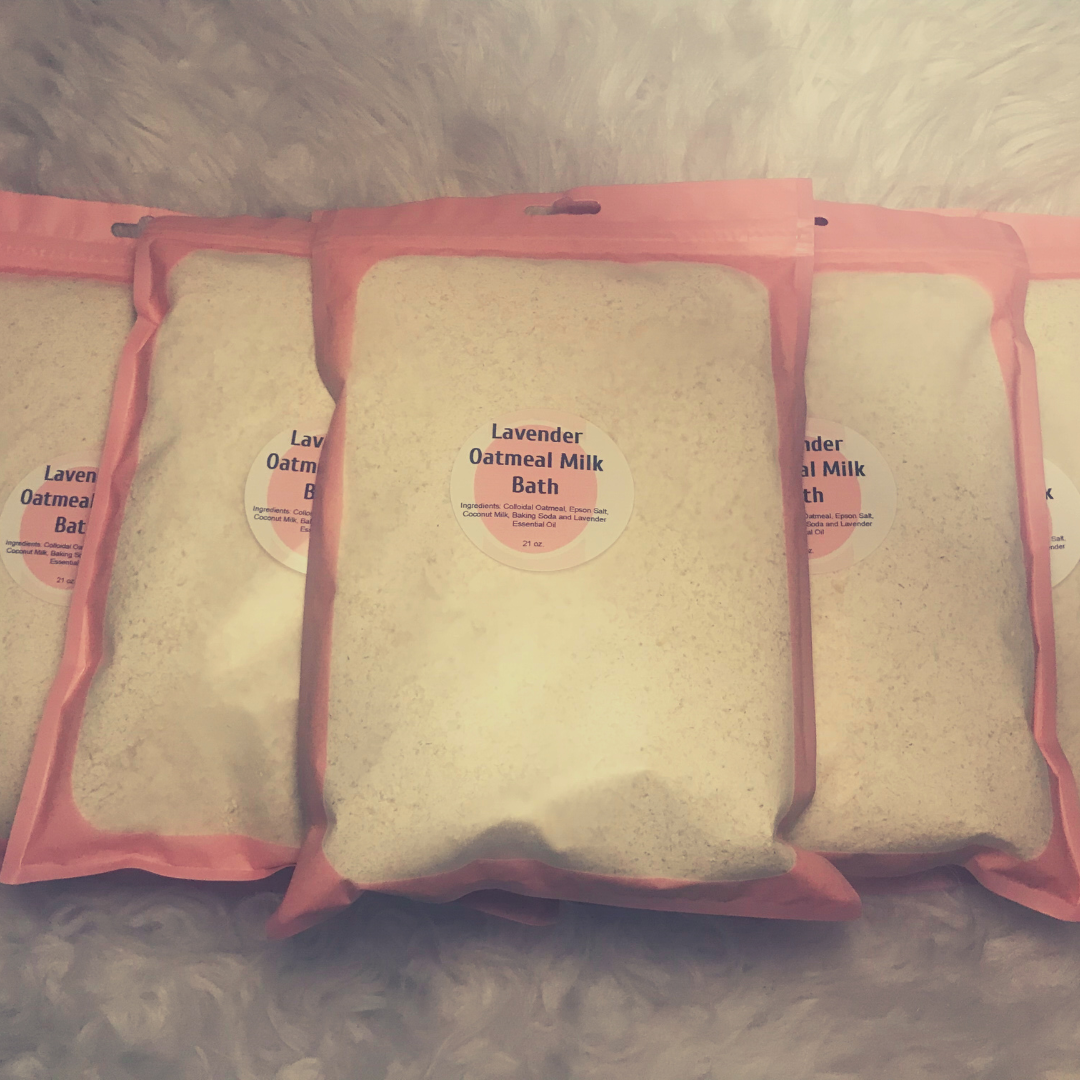 Lavender Oatmeal Milk Bath