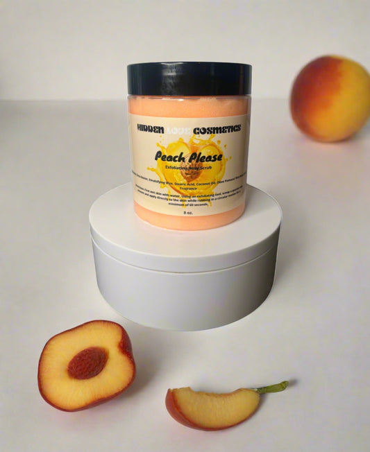 Peach Please  Body Scrub